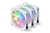 Kabinettvifte - Jonsbo ZF120 fans PWM-ARGB 3-pack - 120mm - Kabinettvifte - 120mm - Hvit med RGB-lys - 29 dBA - ZF120 3in1