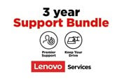 Service & Support - Lenovo Onsite + Keep Your Drive + Premier Support - extended service agreement - 3 years - on-site - 5PS0N74187