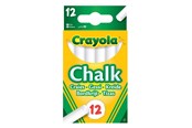 Kreative leker - Crayola Chalk White 12pcs. - 256236