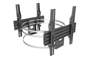 Veggmontering, AV-braketter & AV-møbler - Multibrackets M Pro Series - mounting kit - dual side - for 2 flat panels - black 35 kg 65" 100 x 100 mm - 7350105213076