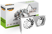 Grafikkort - Inno3D GeForce RTX 4060 Ti Twin X2 OC White - 8GB GDDR6 RAM - Grafikkort - N406T2-08D6X-171153W