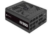 Strømforsyning (PSU) - Corsair HX1000i (2023) Strømforsyning (PSU) - 1000 Watt - 140 mm - ATX 3.1 - 80 Plus Platinum sertifisert - CP-9020259-EU