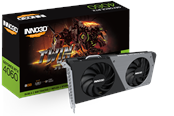 Grafikkort - Inno3D GeForce RTX 4060 Twin X2 - 8GB GDDR6 RAM - Grafikkort - N40602-08D6-173051N