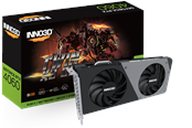 Grafikkort - Inno3D GeForce RTX 4060 Twin X2 OC - 8GB GDDR6 RAM - Grafikkort - N40602-08D6X-173051N