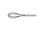 Kjøkkenredskaper - Rösle Whisk flat 27 cm Steel/Silicone - 22678