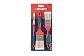 Verktøy - Work>it Brushes in a Set of 1 Round and 2 Flat - 38482