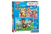 Puslespill - Clementoni Jigsaw Puzzle Paw Patrol 2x20st. Gulv - 24800