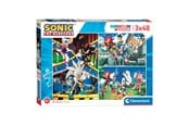 Puslespill - Clementoni Puzzle Sonic 3x48pcs. Gulv - 25280