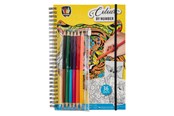 Kreative leker - Grafix Color by Number Coloring Book with Crayons. - 150081