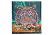 Kreative leker - Grafix Canvas Diamond Painting Tiger 30x30cm - 260008