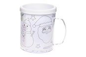 Kreative leker - LG-Imports Color your own Mug Christmas - 8215