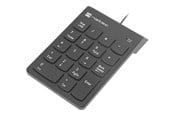 Tastatur - Natec Goby 2 - keypad - black - Tastatur - Svart - NKL-2022