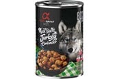 Hund - AlphaSpirit Alpha Spirit canned meatballs with turkey & coriander 400g - H20124