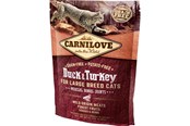 Katt - Carnilove Duck & Turkey f/ Large Breed Cats – Muscles Bone & Joints 400g - CK070040