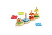 Babyleker - TOPBRIGHT Wooden Stacking Toy Caterpillar - 7152