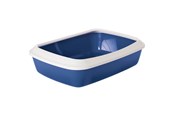 Katt - Savic Iriz + Rim Litter Tray 42cm - Nordic blue - K0263NL