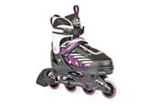 Skating - Hudora Inline Skates Mia Black/Purple size 37-40 - 28140