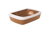 Katt - Eldorado Iriz + Rim Litter Tray 50cm - Nordic brown - K0264NB