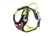 Hund - Hurtta Weekend Warrior Neon Harness licorice 100-120cm - H934193