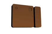 Smarthus - Shelly BLU Door & Window Sensor - Brown - Shelly_B_DW_B