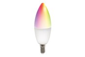 Smarthus - Deltaco SMART HOME - LED light bulb - frosted finish - E14 - 5 W - RGB/warm to cold white light - 7333048048257