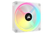 Kabinettvifte - Corsair iCUE LINK QX120 RGB Expansion Fan - White - Kabinettvifte - 120mm - Hvit med RGB-lys - 37 dBA - CO-9051005-WW