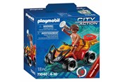 Playmobil - Playmobil City Action - Livredder-firehjuling - 71040