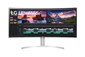 Skjerm - 38" LG 38WN95CP-W - 3840x1600 - 144Hz - Nano IPS - 94W USB HUB - Curved - Thunderbolt - 38WN95CP-W