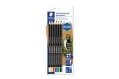 Skrive- & Tegneverktøy - Staedtler Dry marker perm. 6 pcs 100% PEFC - 10820BK6-C