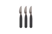 Babyutstyr - Filibabba Silicone knife 3-pack - Stone grey - FI-SI004