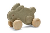 Babyleker - PLANTOYS Push along bunny - grey - PT-5733