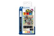 Skrive- & Tegneverktøy - Staedtler Paint marker Lumocolor 2.4mm 6pcs - 349 C6