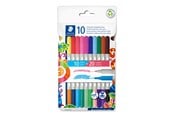 Skrive- & Tegneverktøy - Staedtler Fibre tip pen 2tips twin color 10pc - 3280 C10