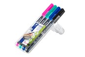 Skrive- & Tegneverktøy - Staedtler Universal pen Lumo M perm 4pcs Box - 317 WP4-1