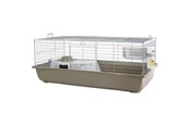 Smådyr - Savic Nero 4 de Luxe Dwarf Rabbit Cage 118x64.5x47 cm Silver - G5210G