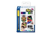 Skrive- & Tegneverktøy - Staedtler Universal pen Lumocolor M per 10pcs - 317 C10