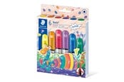 Skrive- & Tegneverktøy - Staedtler Gel crayon Noris glitter 6pcs. box - 2390M C6