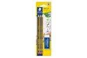 Skrive- & Tegneverktøy - Staedtler Pencil Noris + eraser bc  100% PEFC - 120 R BK3D