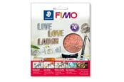 Hobbyartikler - Staedtler Accessory fimo Leaf metal copper 10 - 8781-26