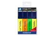 Skrive- & Tegneverktøy - Staedtler Highlighter Textsurf.cl.4pcs.wallet - 364-S WP4P