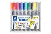 Skrive- & Tegneverktøy - Staedtler Flipchart marker Lumocolor 8pcs.box - 356 SWP8