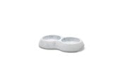 Hund - Savic Delice Twin Marble Bowl 2 x 0.2 L Grey - H8114G