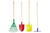 Utendørsleker - Small Foot - Wooden Children's Garden Tools 4dlg. - 10838