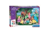 Puslespill - Clementoni Jigsaw Puzzle - Disney Princess 104st. Gulv - 25743