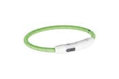 Hund - Trixie Flash Light Ring USB XS–S: 35 cm/ø 7 mm Green - TX12700