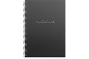 Blokker & Notisbøker - Burde Notebook A4 black - 92750300