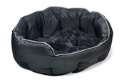 Hund - Dogman Bed Buddy Oval Black XL 90x70x26cm - 805762