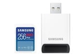 Minnekort - Samsung PRO Plus SD + USB Card Reader - 180MB/s - 256GB - MB-SD256SB/WW