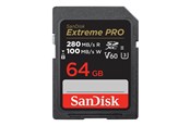 Minnekort - SanDisk Extreme Pro - SD - 280MB/s - 64GB - SDSDXEP-064G-GN4IN