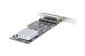 Nettverksadapter - StarTech.com 4-Port 2.5Gbps NBASE-T PCIe Network Card Intel I225-V Chip Quad Port Computer Network Card Multi-Gigabit NIC PCI Express Server LAN Card - PR42GI-NETWORK-CARD